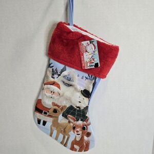Rudolph the Red-Nosed Reindeer‎ Christmas Stocking Bumble Clarice Sam New